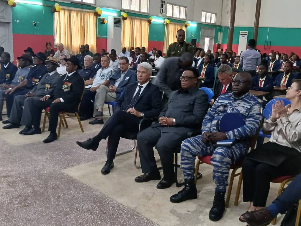 ANIMATION D’UN PANEL HISTORIQUE SUR LA PARTICIPATION DES AFRICAINS A LA SECONDE GUERRE MONDIALE PAR L’ASSOCIATION DES RUSSOPHONES EN CI, L’UNIVERSITÉ  – photo 10