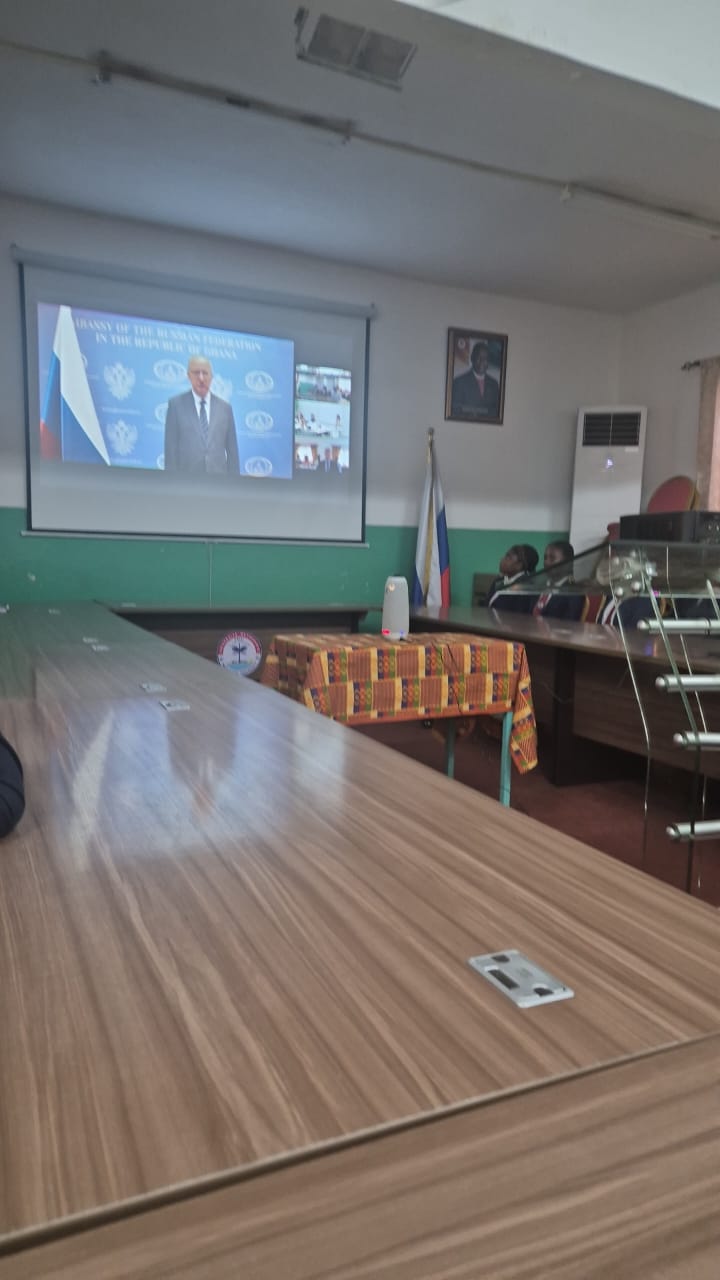 Visioconférence autour d’Alexandre Pouchkine en présence de l’Ambassadeur de la Fédération de Russie