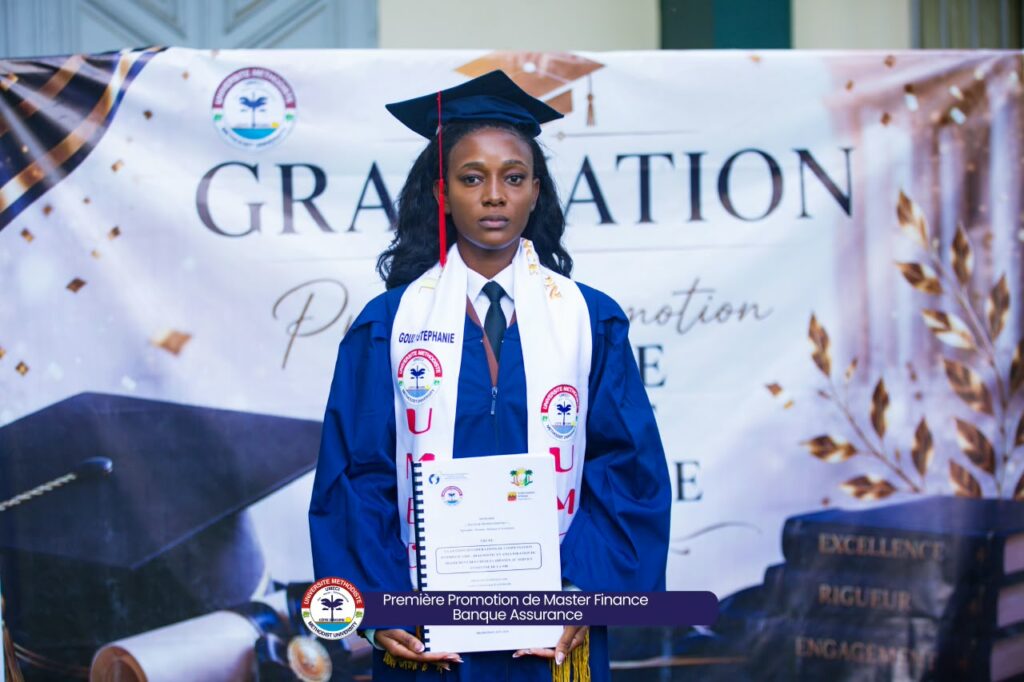 Une diplômée de la première promotion du Master Finance, Banque et Assurance de l’UMECI