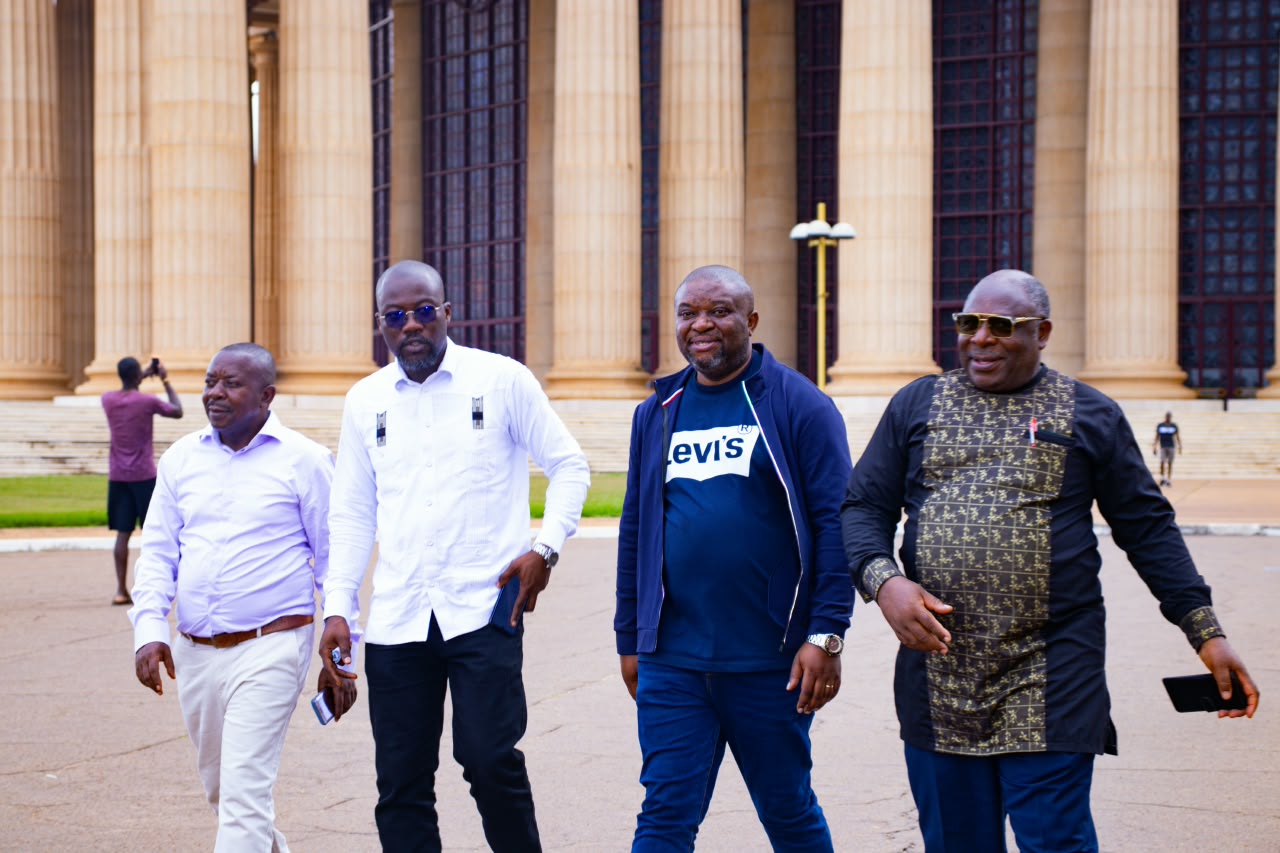 Les Recteurs du RUPA lors de la visite de Yamoussoukro