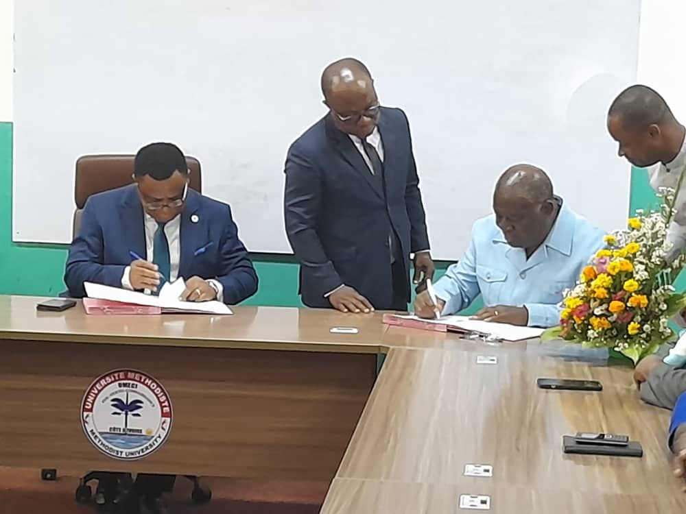 Cérémonie de signature d’une convention entre L’UMECI et l’Université de l’Alliance Chrétienne d’Abidjan (UACA) – photo 16