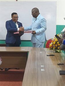 Cérémonie de signature d’une convention entre L’UMECI et l’Université de l’Alliance Chrétienne d’Abidjan (UACA) – photo 25