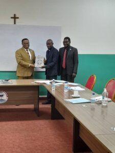 RÉCEPTION DES NOUVEAUX DOCTEURS DE L’ISTHA PAR LE COMITE DE DIRECTION DE L’UMECI LE 11/11/2024 – photo 3