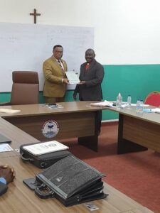 RÉCEPTION DES NOUVEAUX DOCTEURS DE L’ISTHA PAR LE COMITE DE DIRECTION DE L’UMECI LE 11/11/2024 – photo 5